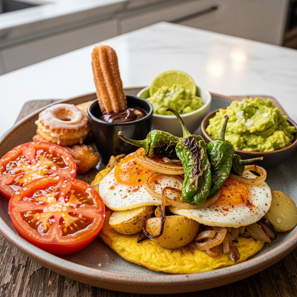 Sunrise Delight: Spanish Brunch Sweet for Vegetarians