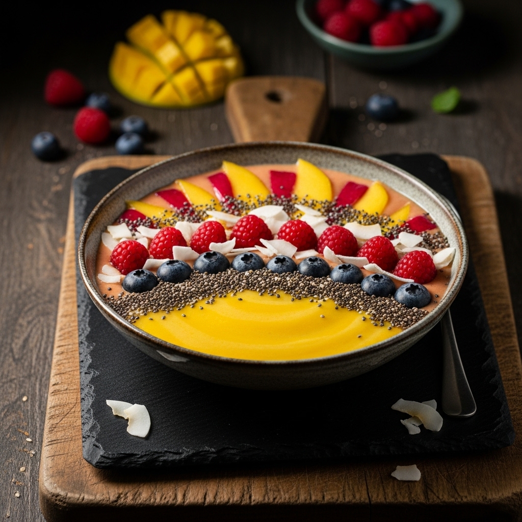 Sunrise Energy Boost Smoothie Bowl