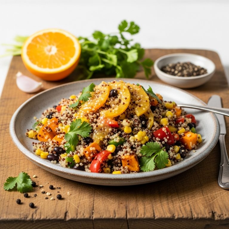 Sunrise Quinoa Salad with Citrus Vinaigrette