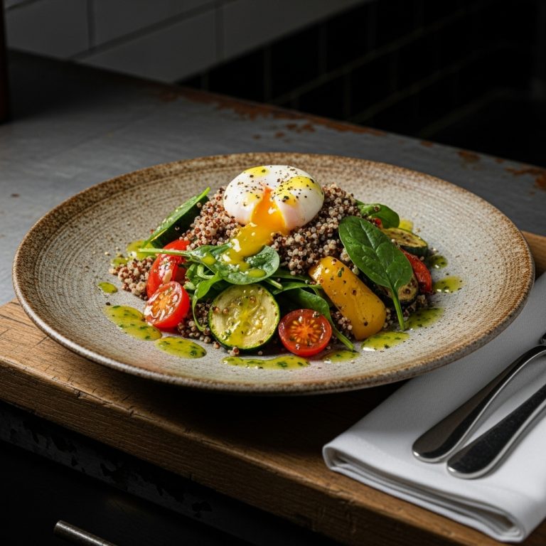 Sunrise Quinoa Salad with Lemon-Herb Dressing