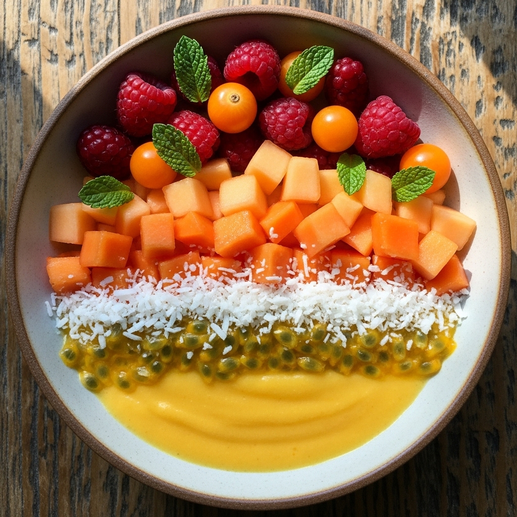 Sunrise Tropical Paleo Parfait