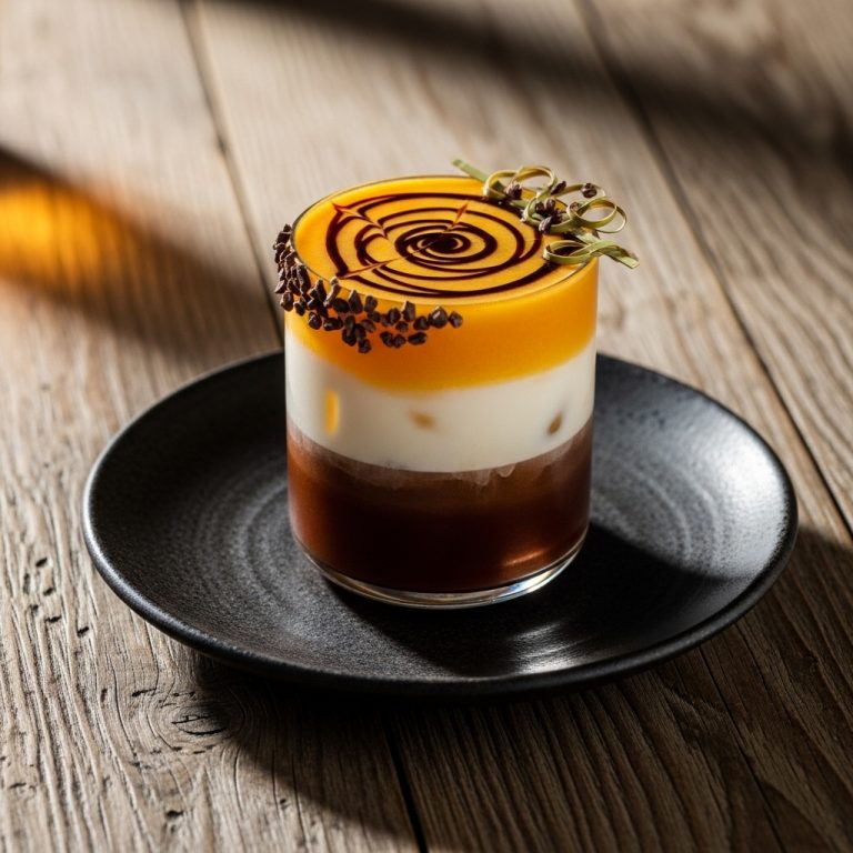 Sunrise Velvet Mocha Mocktail