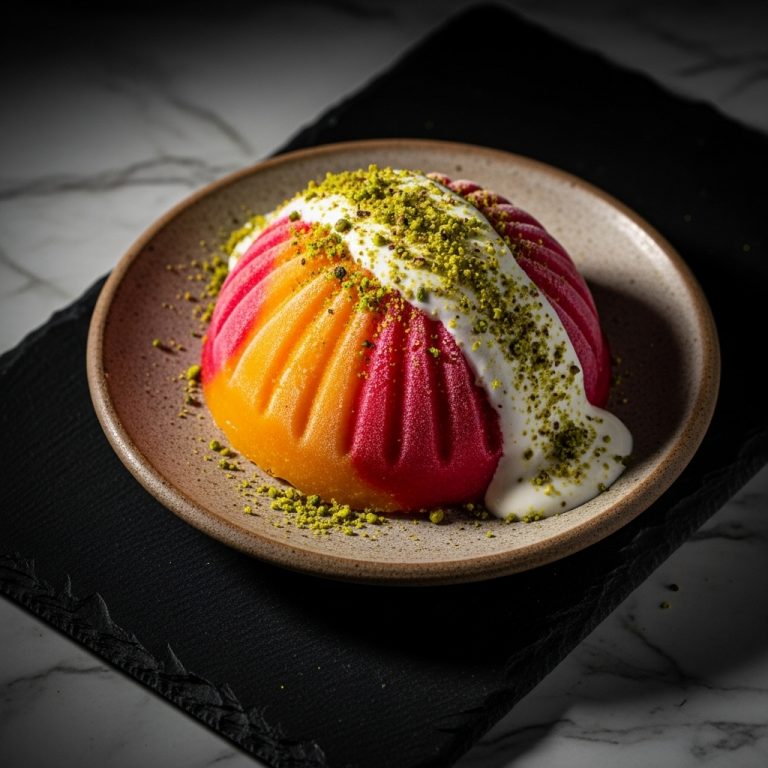 Sunset Delight: A Turkish Frozen Treat
