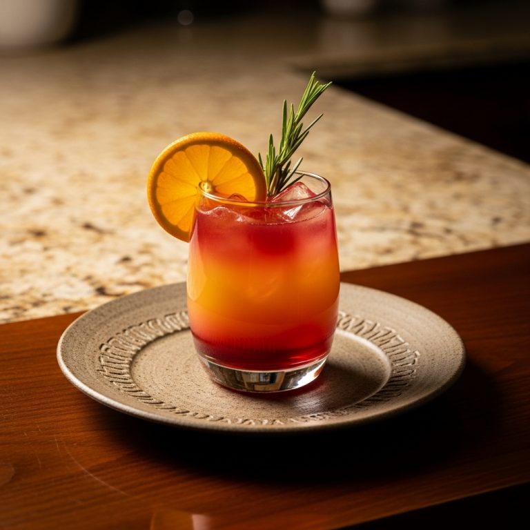 Sunset Mocktail