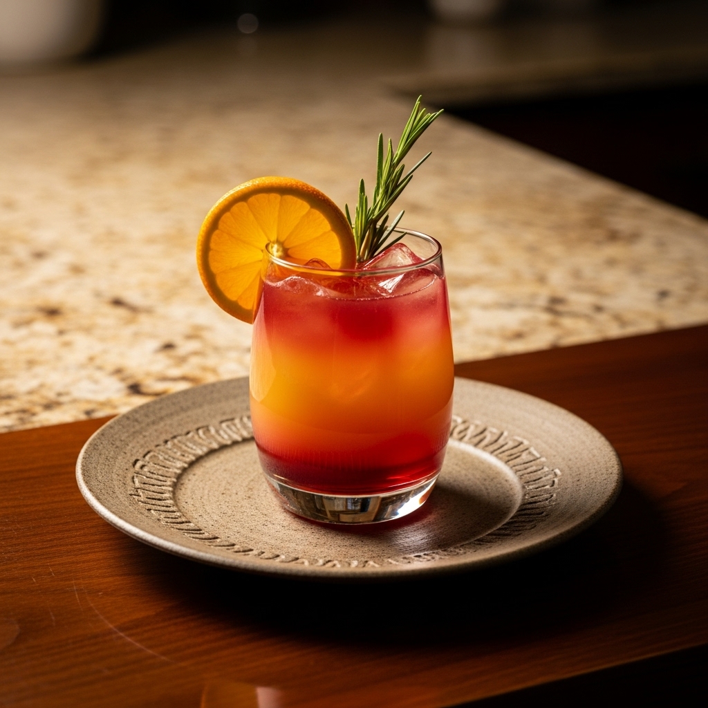 Sunset Mocktail