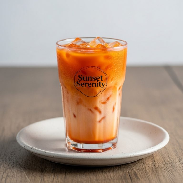 Sunset Serenity Thai Iced Tea