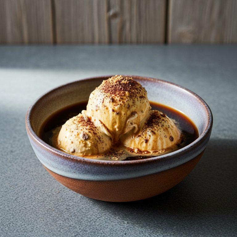 Sweet Riviera Dream: A Velvety Amaretto Affogato