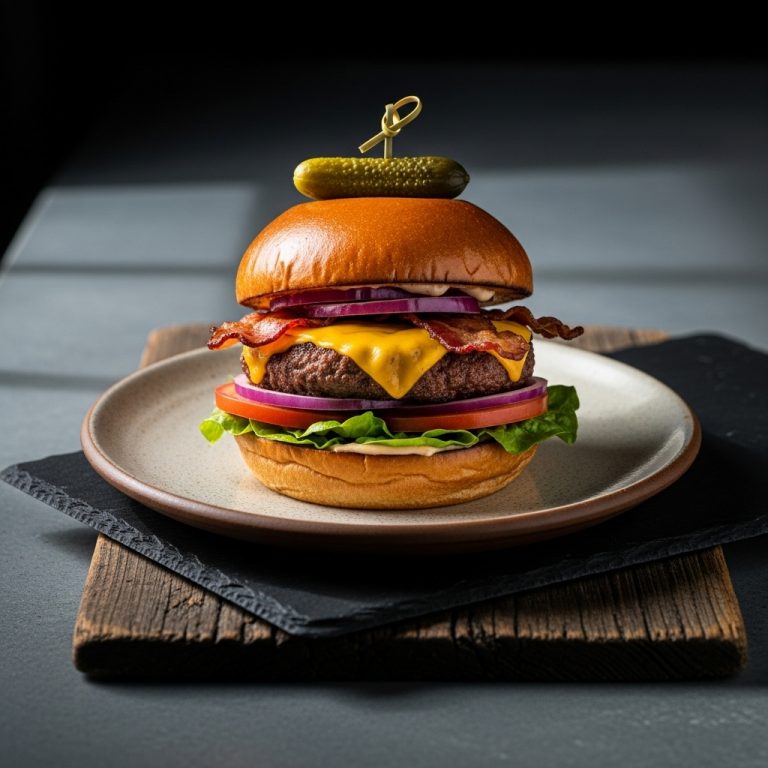 Tailgate Game Day BBQ Burger