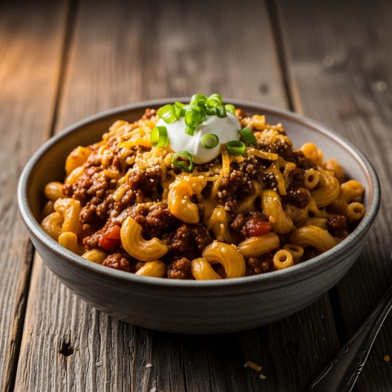 Tailgate Game Day Chili Mac ‘n’ Cheese