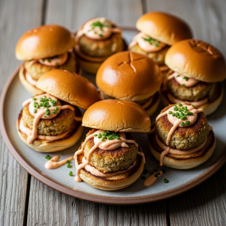 Tailgate Game Day Crab Cake Sliders with Spicy Aioli