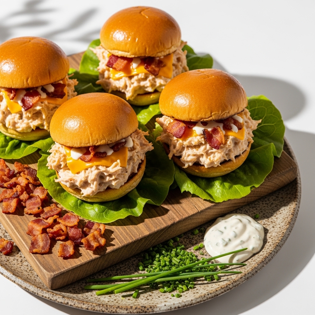 Tailgate Game Day Crack Chicken Sliders