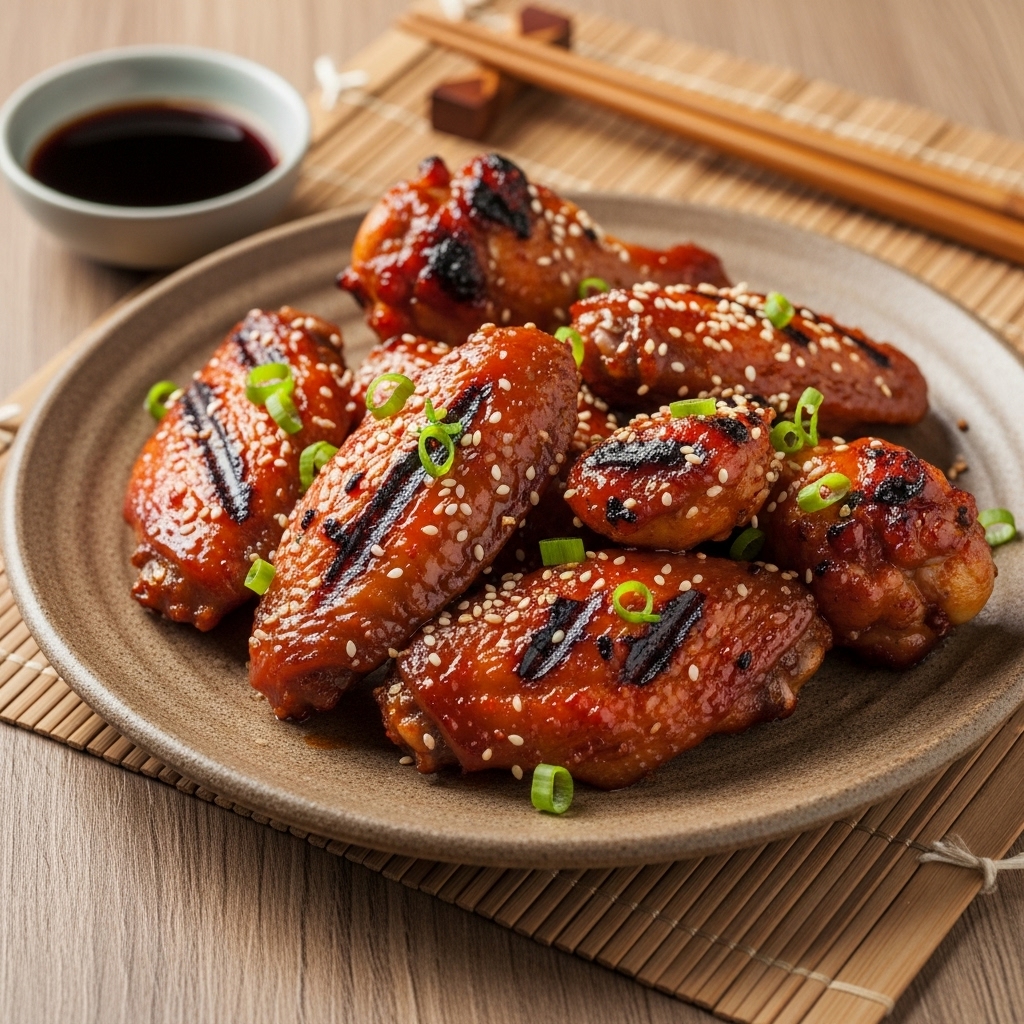 Tailgate Game Day Dinner – Firecracker BBQ Chicken Wings
