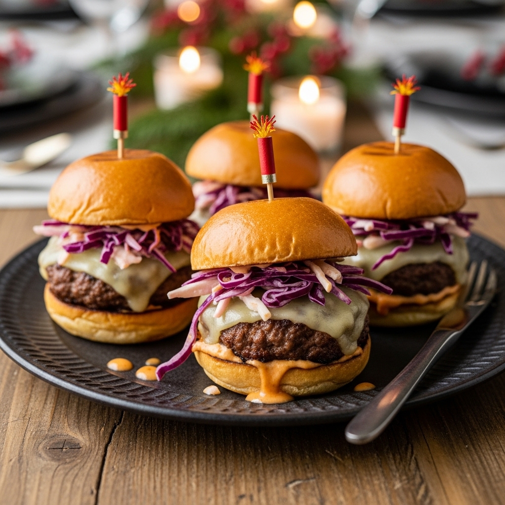Tailgate Game Day Firecracker Sliders