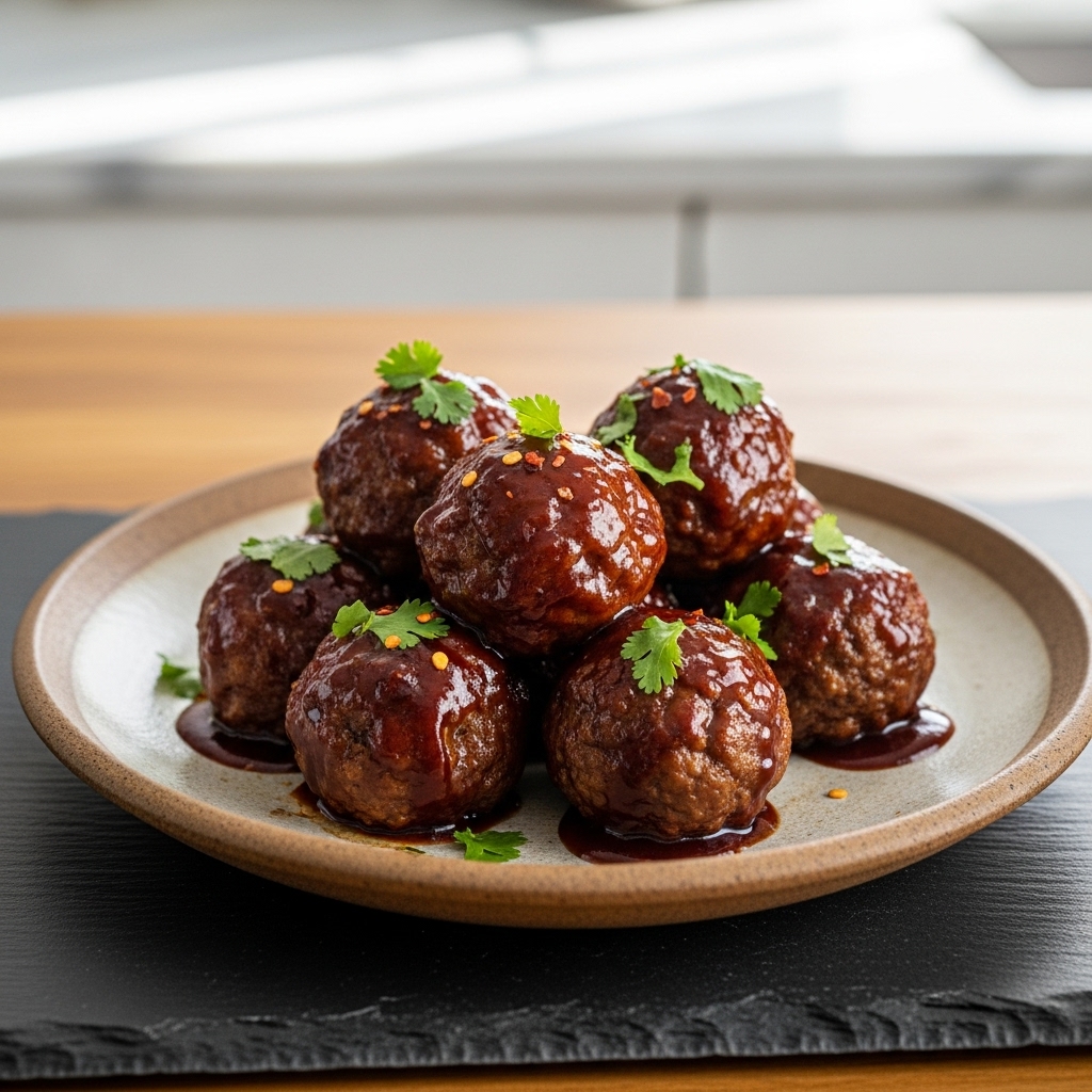 Tailgate Game Day Smoky BBQ Chipotle Meatballs