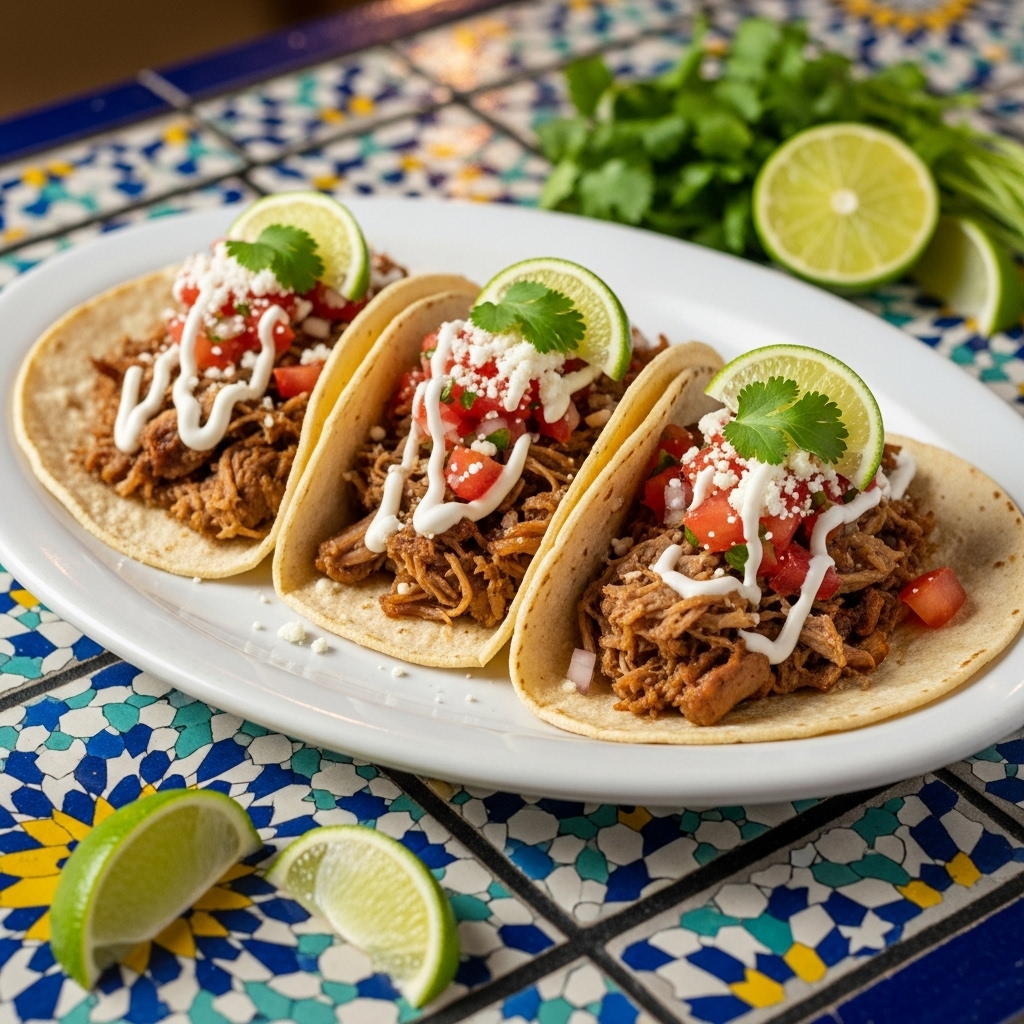 Tex-Mex Carnitas Tacos
