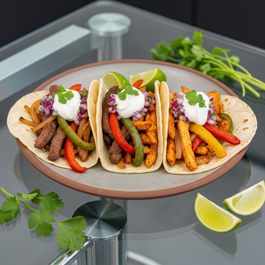 Tex-Mex Fajita Explosion Street Tacos