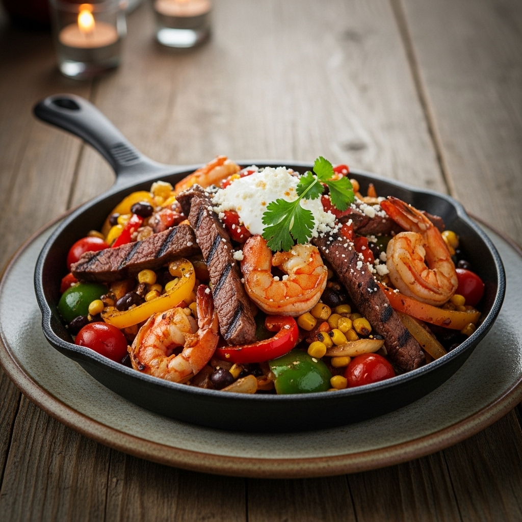 Tex-Mex Fiesta Skillet: A Sizzling, Smoky Adventure