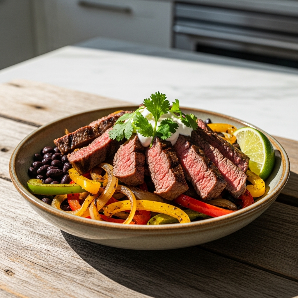 Tex-Mex Grilled Steak Fajita Bowl