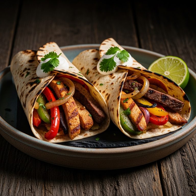 Tex-Mex Smokehouse Fajita Wraps