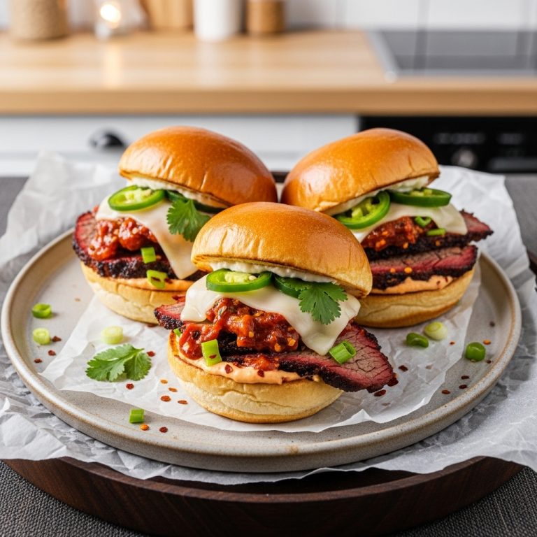 Texas Firecracker Brisket Sliders
