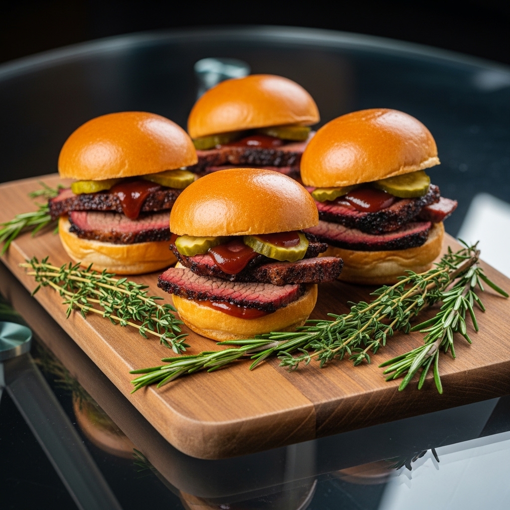 Texas Smokehouse Brisket Sliders