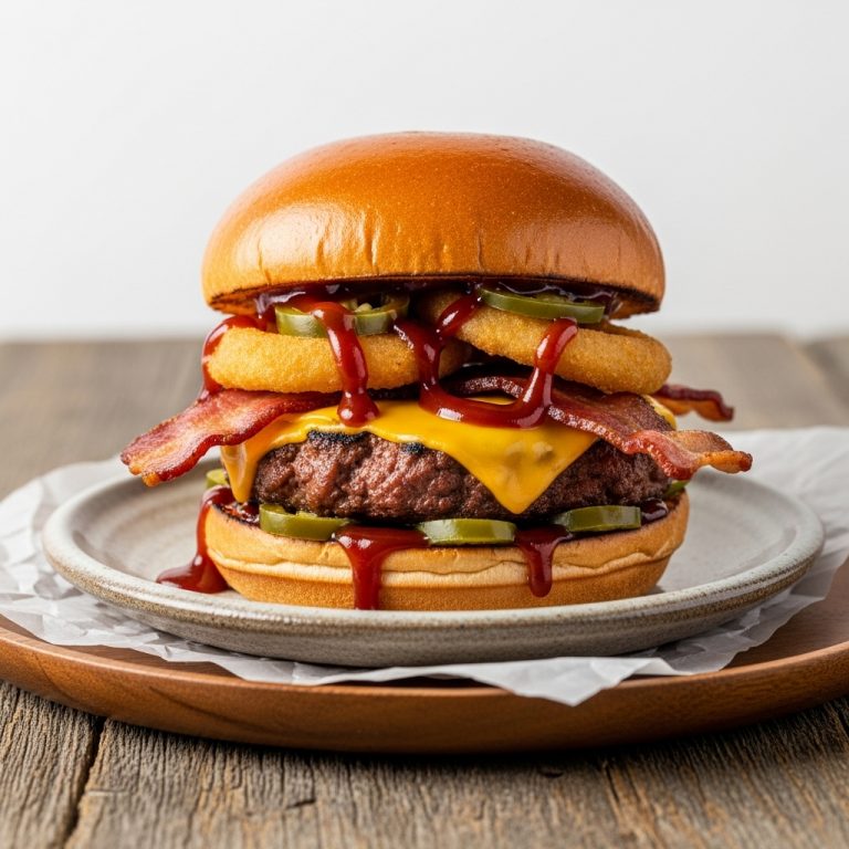 Texas Twist BBQ Smokehouse Burger