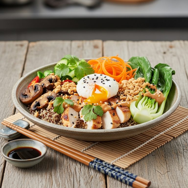Thai Breakfast Bowl: Energizing Protein Power