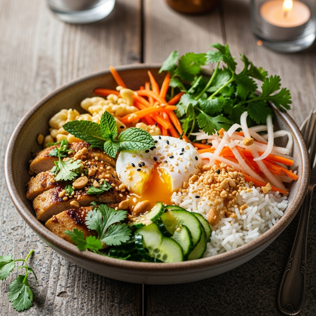 Thai Breakfast Protein Bowl