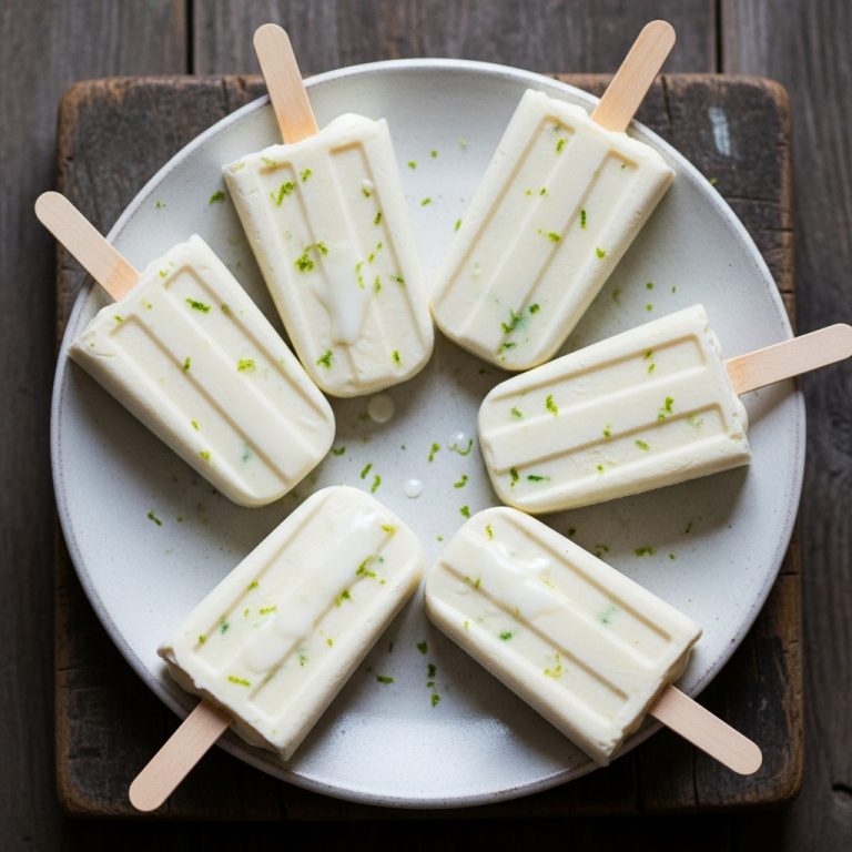 Thai Coconut Lime Popsicles: A Keto-Friendly Frozen Treat