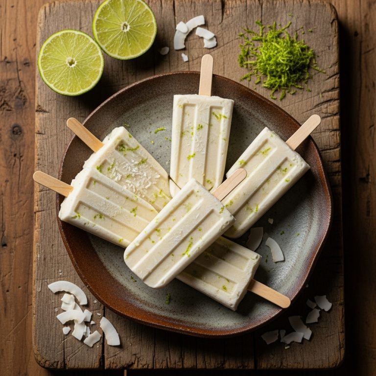 Thai Coconut Lime Popsicles: A Refreshing Paleo Frozen Treat