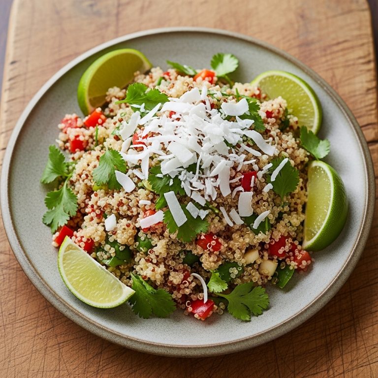 Thai Coconut Lime Quinoa Salad
