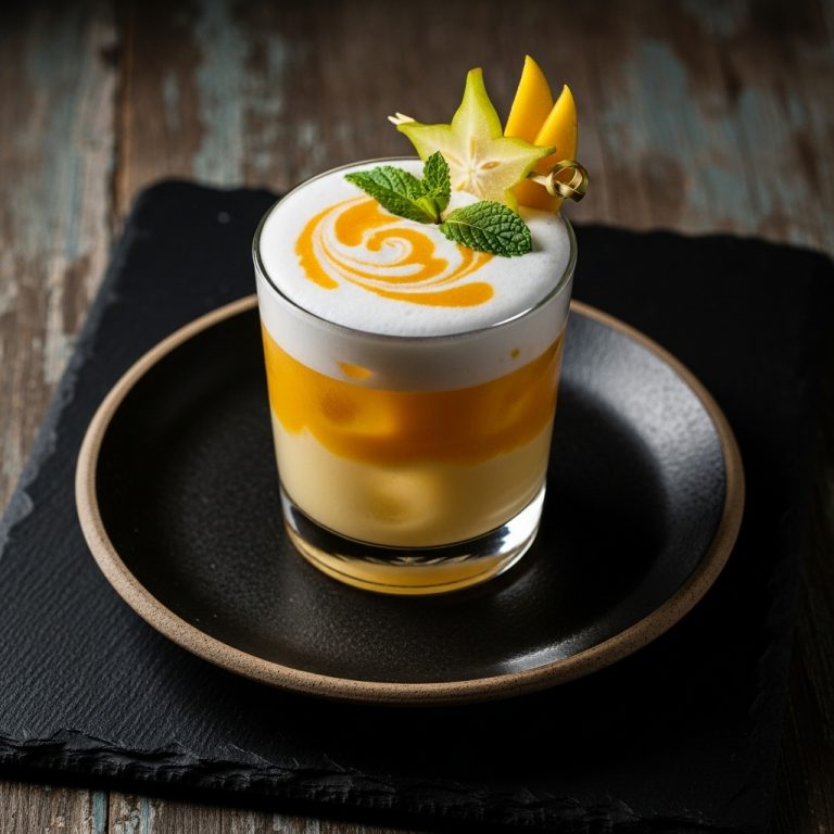 Thai Coconut Mango Mocktail