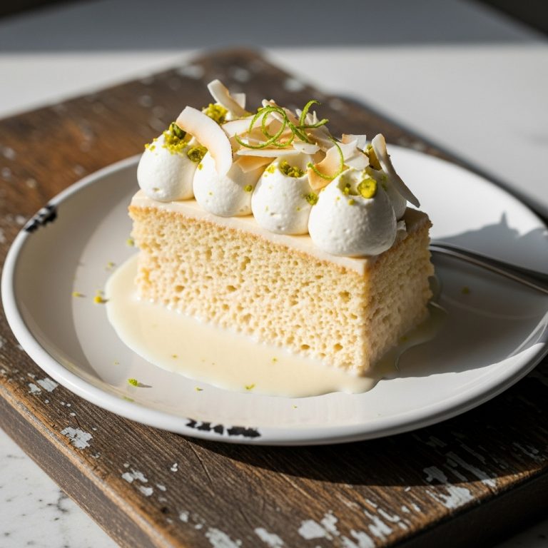 Thai Coconut Tres Leches Cake – A Keto Dream