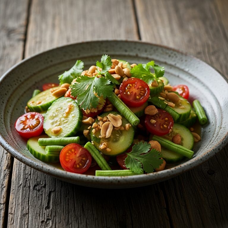 Thai Cucumber Salad with Lime Dressing