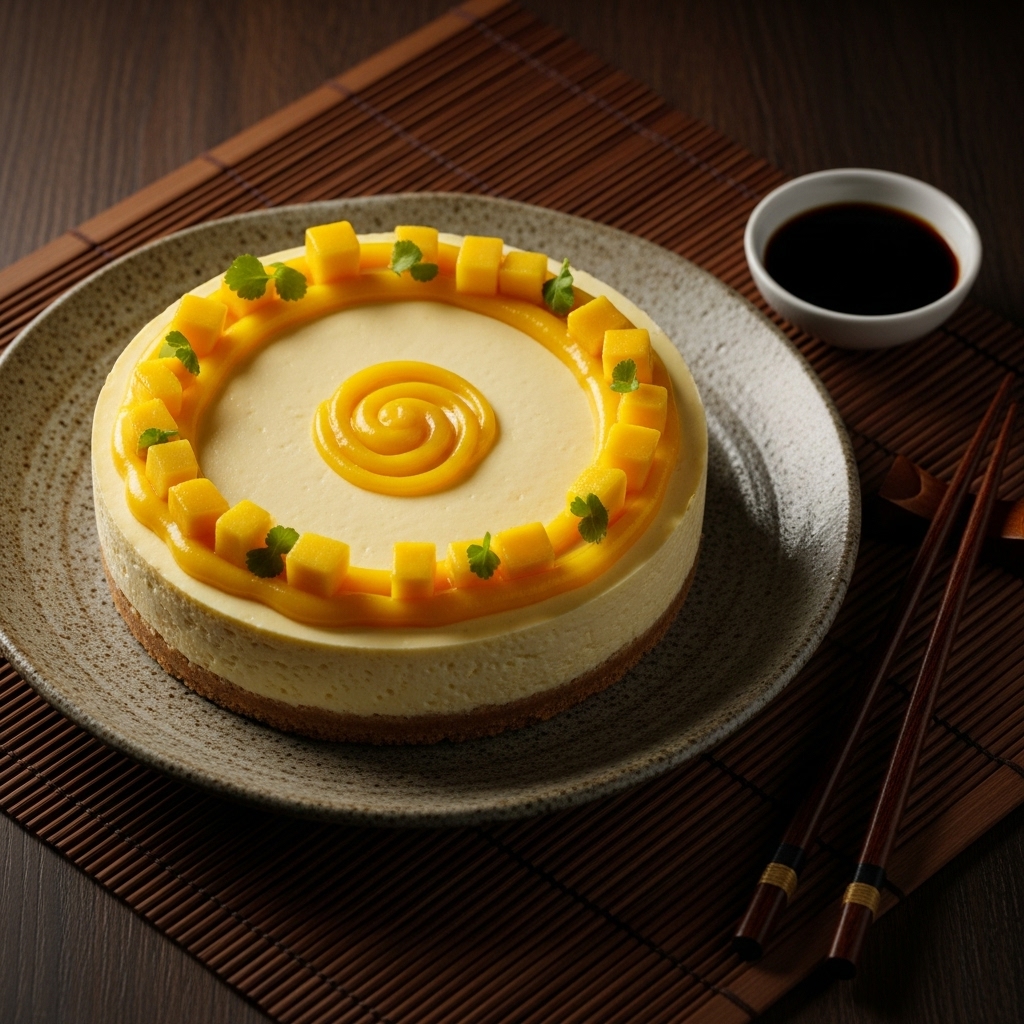 Thai Delight Mango Cheesecake