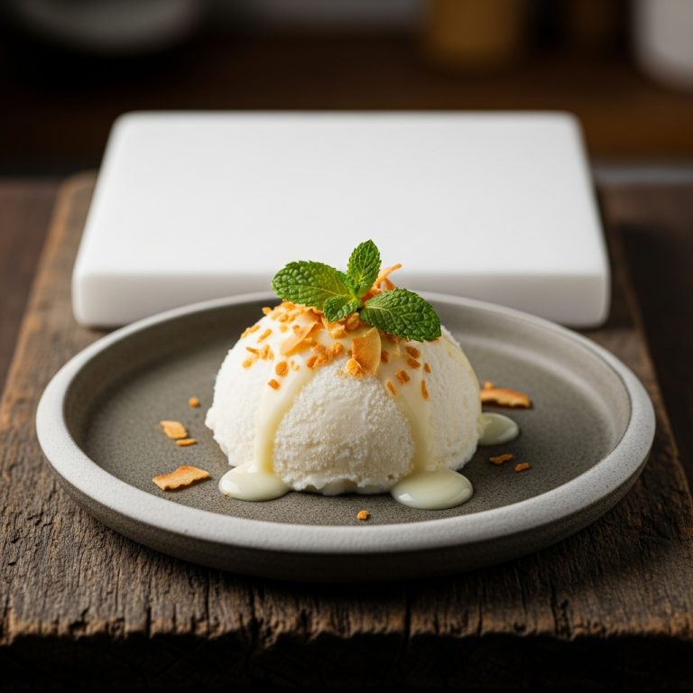 Thai Frozen Coconut Bliss