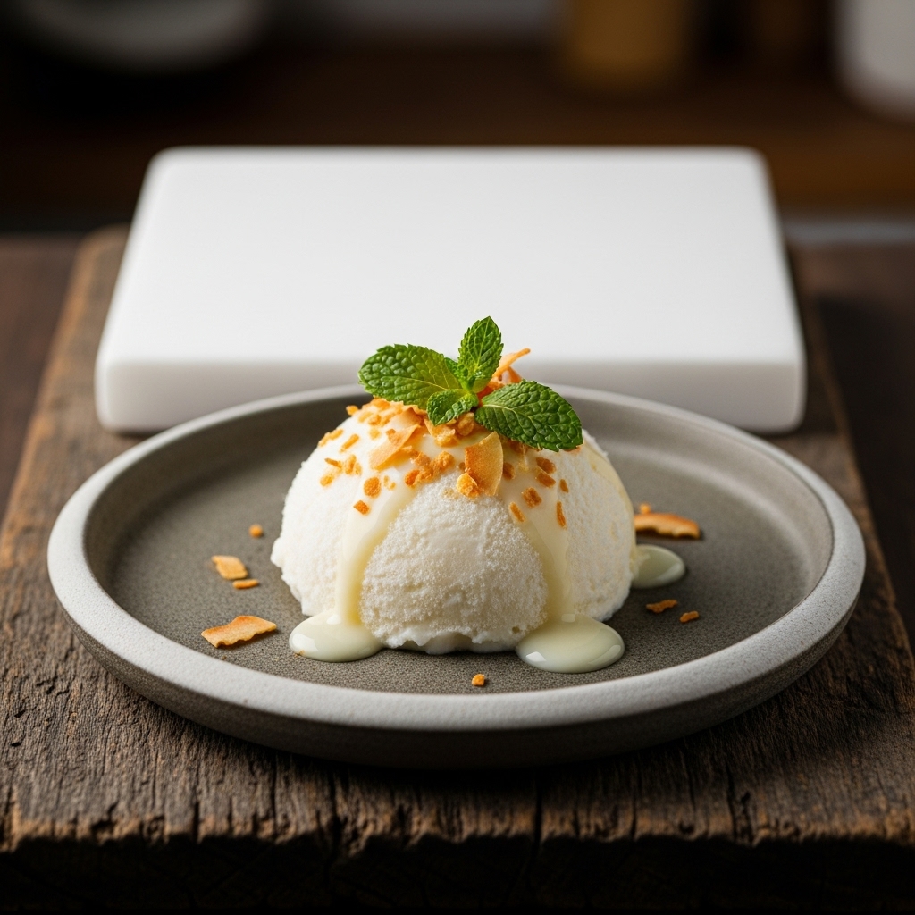 Thai Frozen Coconut Bliss