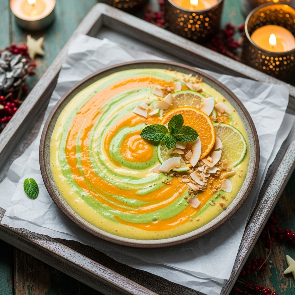 Thai Fusion Protein Smoothie: Energizing Citrus Bliss