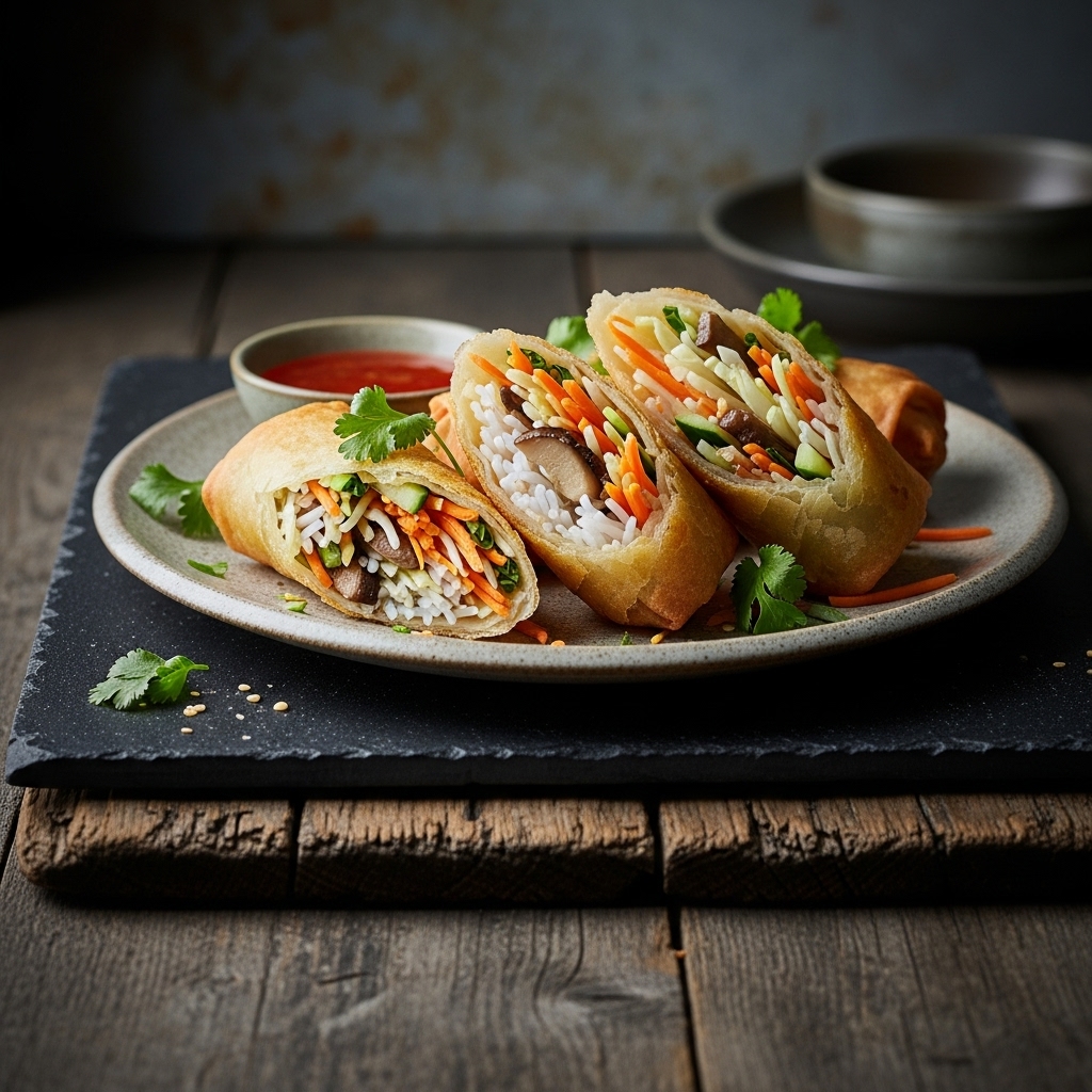 Thai Gluten-Free Vegetarian Spring Rolls