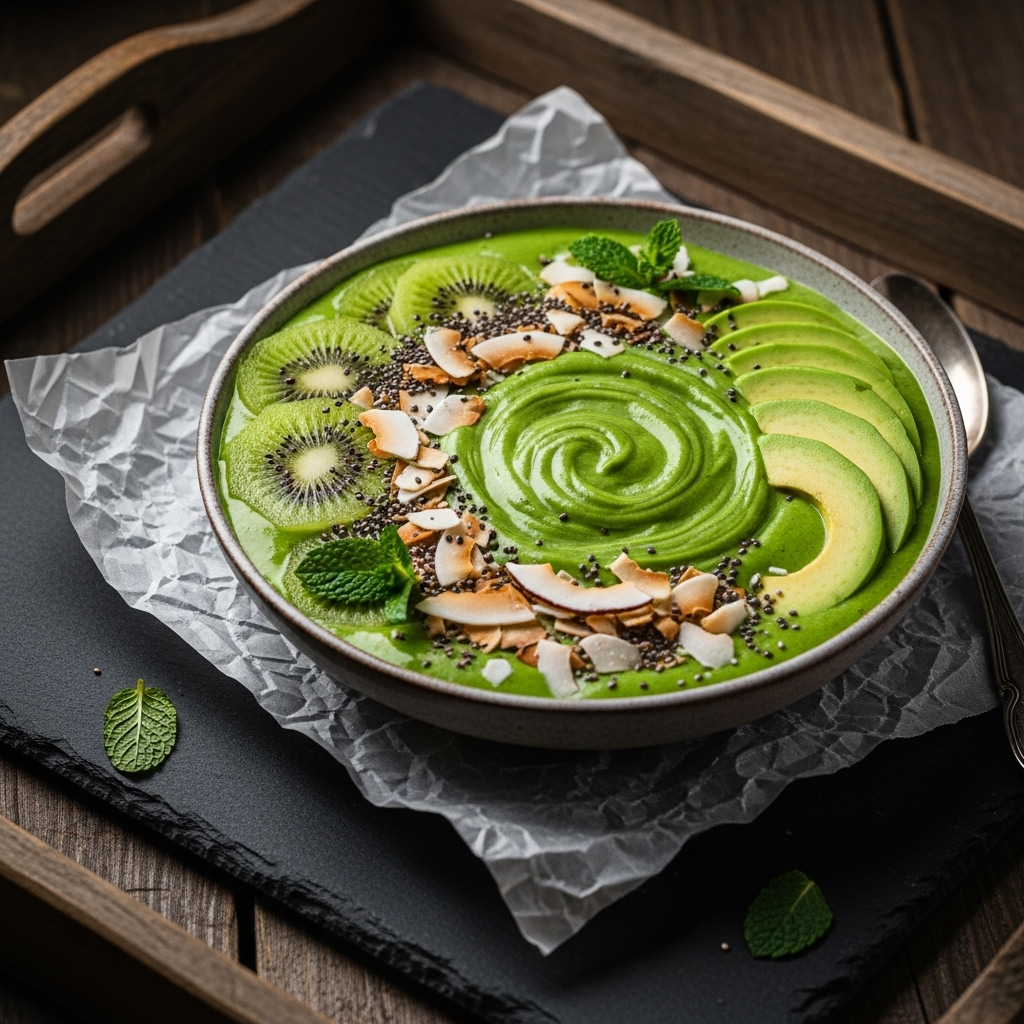 Thai Green Goddess Smoothie Bowl