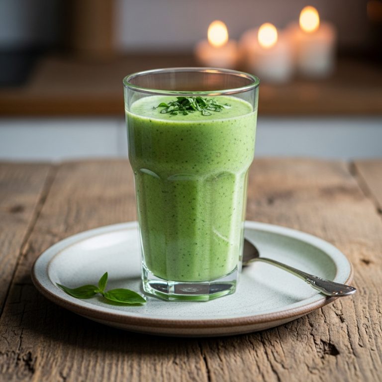 Thai Green Smoothie: Paleo Rejuvenation in a Glass