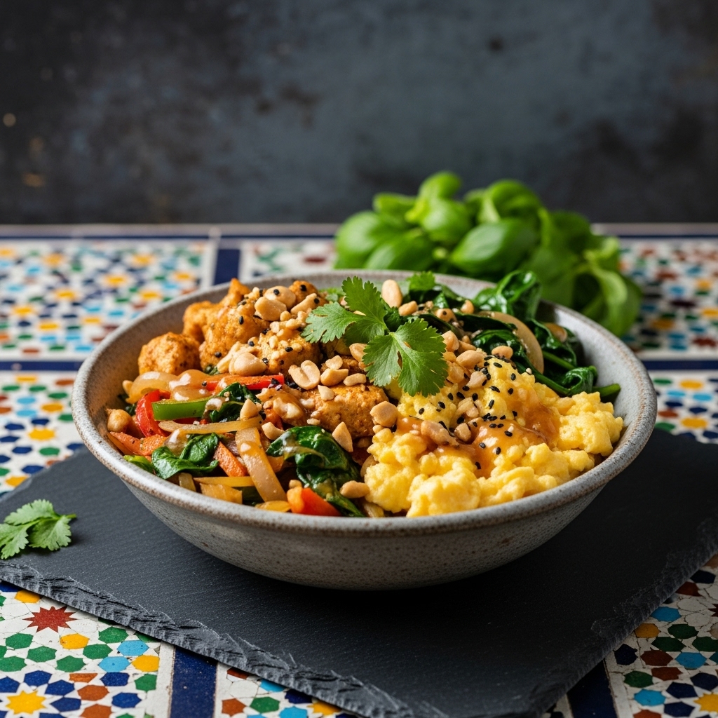 Thai High-Protein Breakfast Bowl