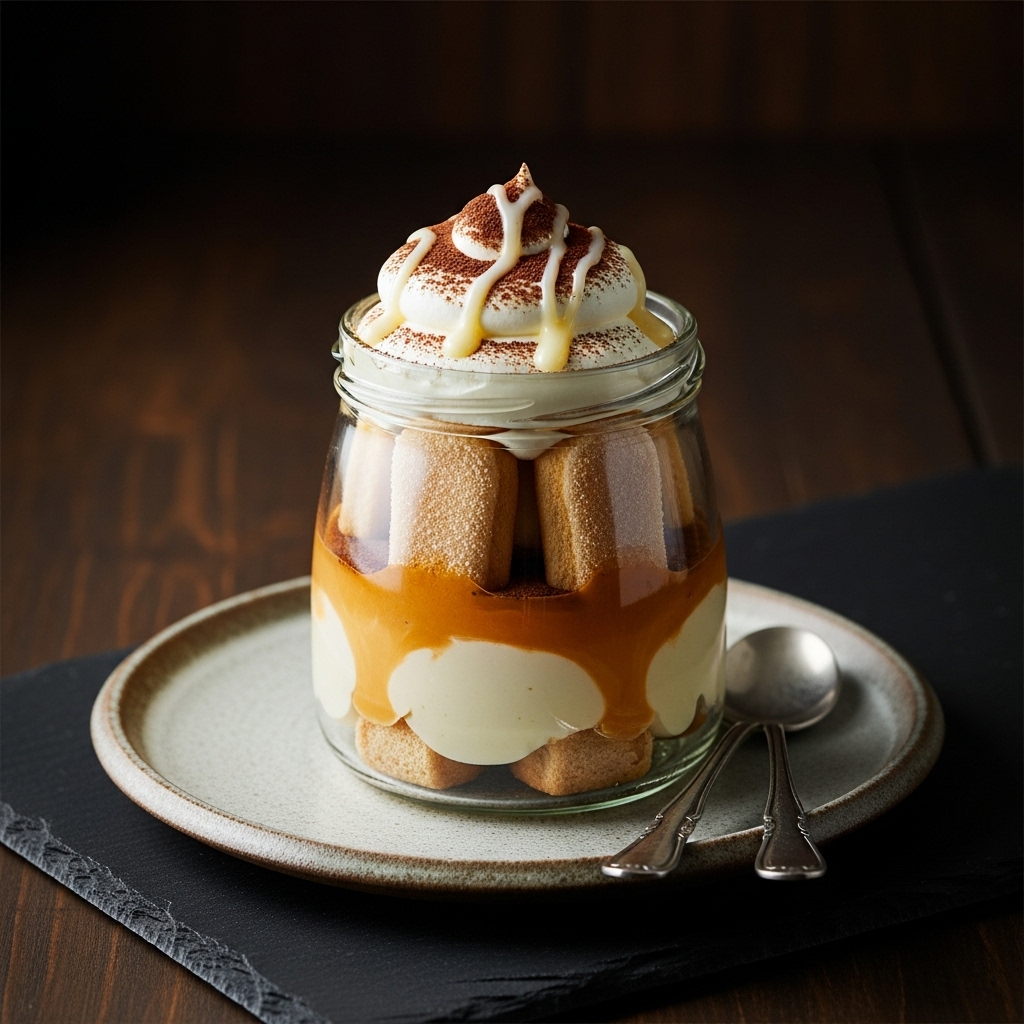 Thai Iced Coffee Tiramisu Parfait