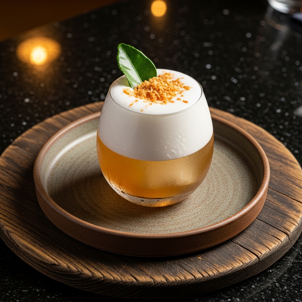 Thai-Infused Coconut Cloud Cocktail