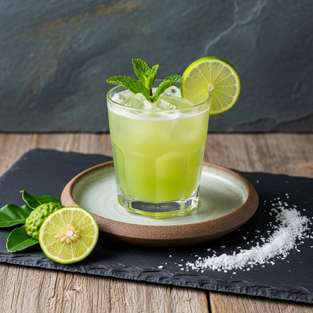 Thai-Inspired Coconut Lime Mocktail: A Refreshing Vegetarian Treat