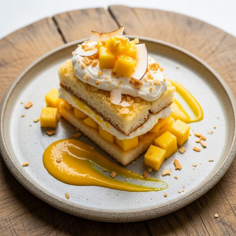 Thai-Inspired Mango Sticky Rice Tiramisu