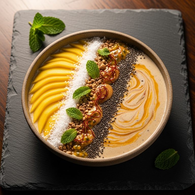 Thai-Inspired Protein Smoothie Bowl