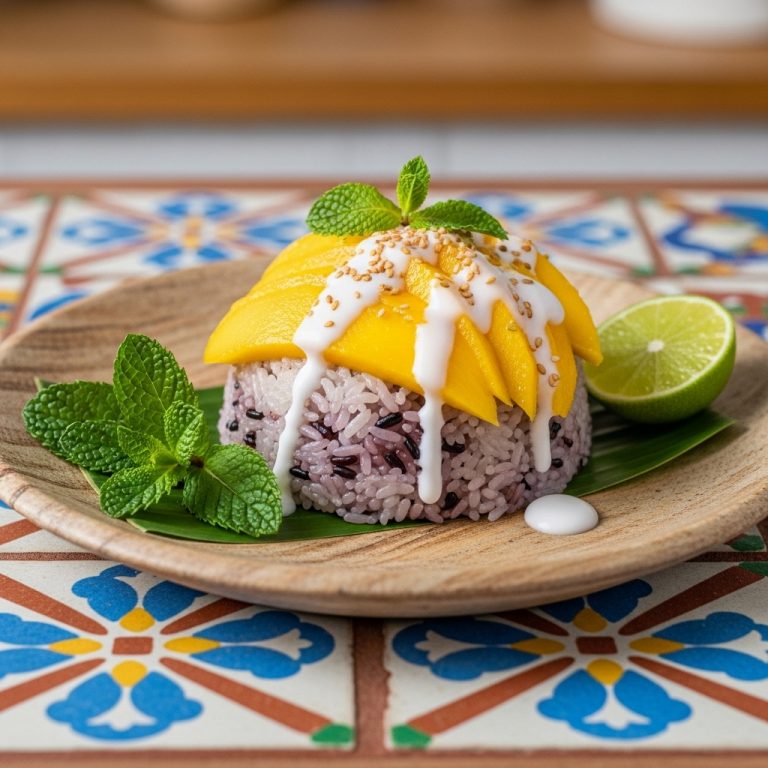 Thai Mango Sticky Rice Delight