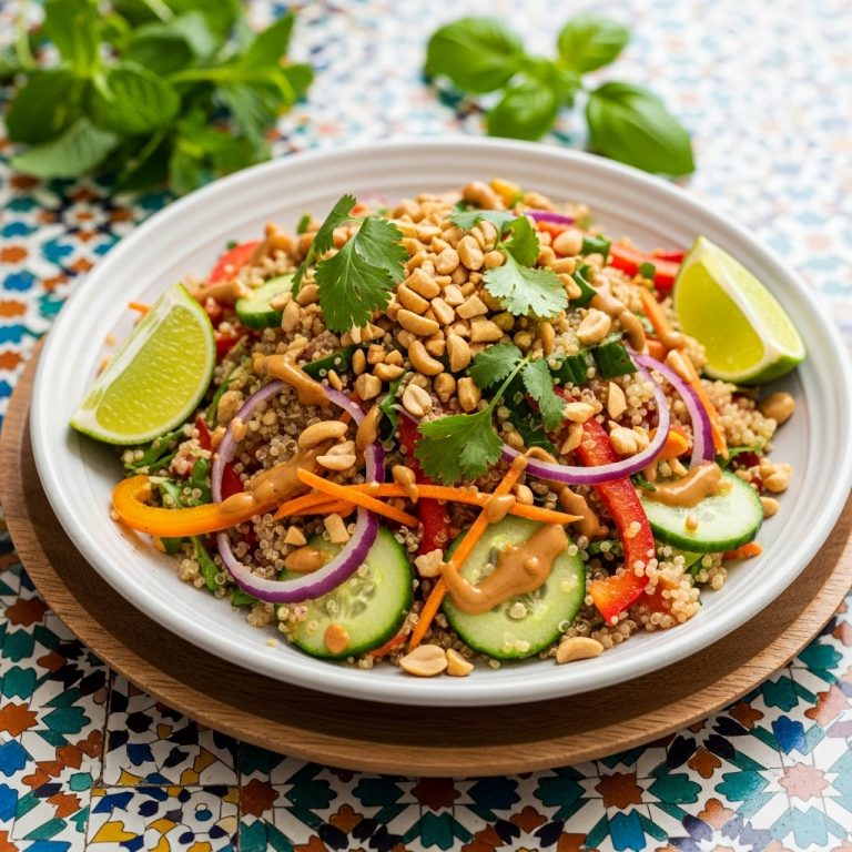 Thai Quinoa Salad Bowl