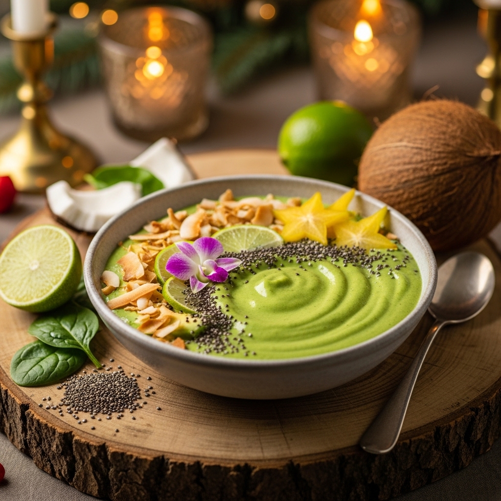 Thai Revitalizing Smoothie Bowl (Low-Carb)